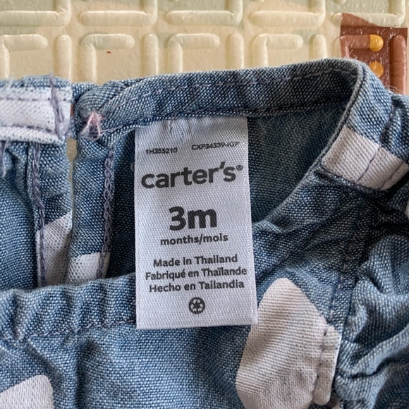 Baby girl denim outfit - Picture 2 of 3